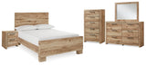 Hyanna Panel Bed Bedroom Set