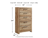 Hyanna Panel Bed Bedroom Set