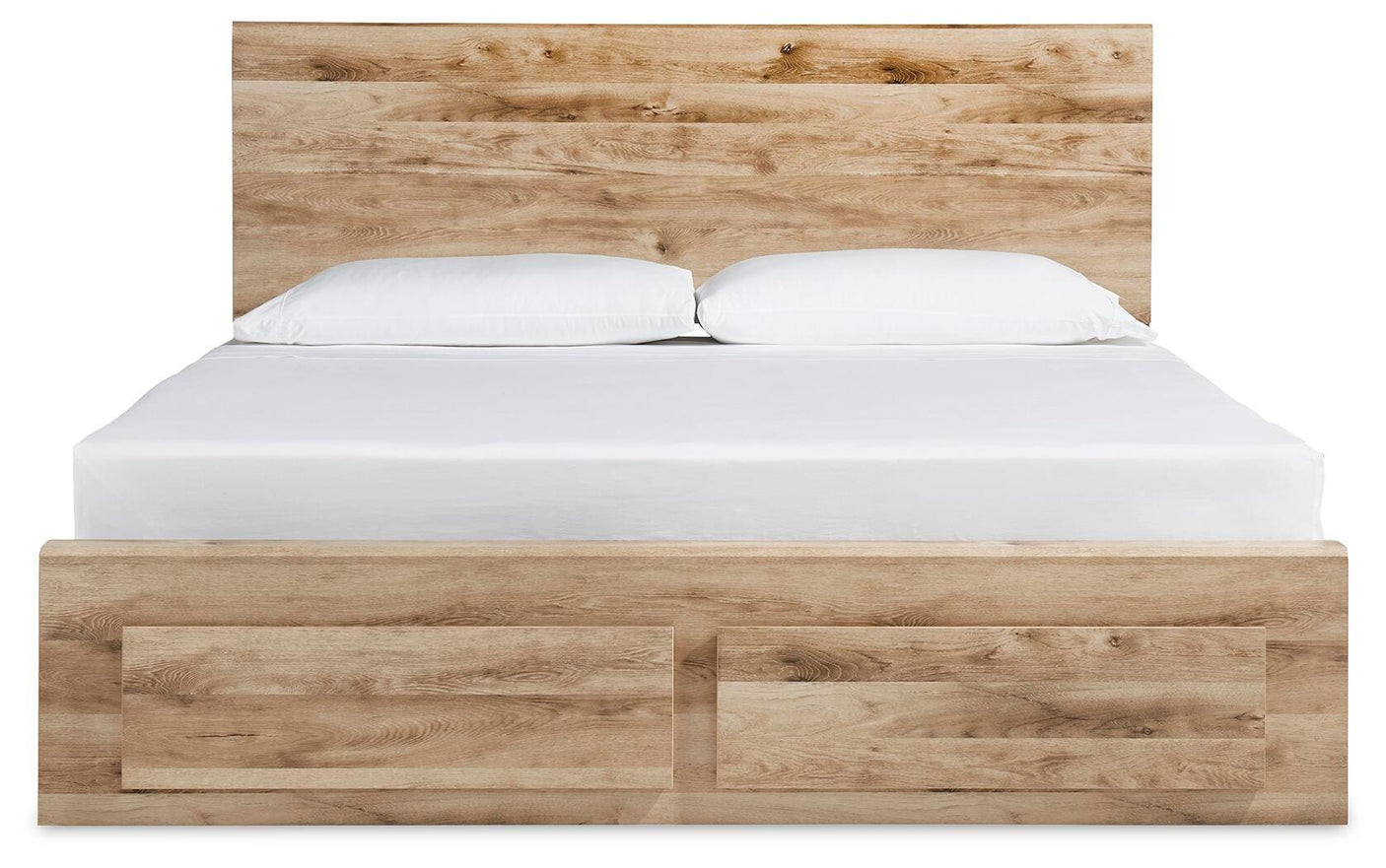 Hyanna Panel Storage Bed with 2 Under Bed Storage Drawers