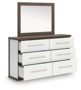 Mazilar Dresser and Mirror