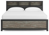 Jonnifer Bookcase Panel Bed