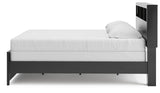 Jonnifer Bookcase Panel Bed