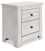 Fenderport Two Drawer Night Stand