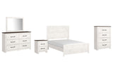 Gerridan Panel Bed Bedroom Set