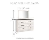 Gerridan Dresser and Mirror