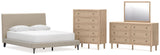Cielden Upholstered Bed Bedroom Set