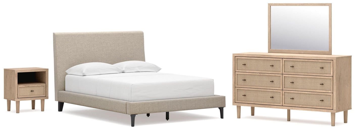 Cielden Upholstered Bed Bedroom Set