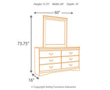 Huey Vineyard Dresser and Mirror
