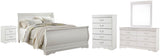 Anarasia Sleigh Bed Bedroom Set