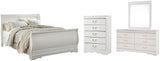 Anarasia Sleigh Bed Bedroom Set