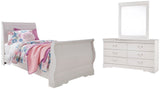 Anarasia Sleigh Bed Bedroom Set