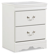Anarasia Two Drawer Night Stand