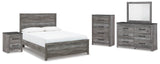 Bronyan Panel Bed Bedroom Set