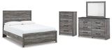 Bronyan Panel Bed Bedroom Set