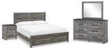 Bronyan Panel Bed Bedroom Set