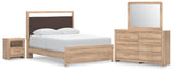 Kinlanni Upholstered Platform Bed Bedroom Set
