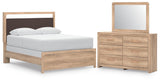 Kinlanni Upholstered Panel Bed Bedroom Set