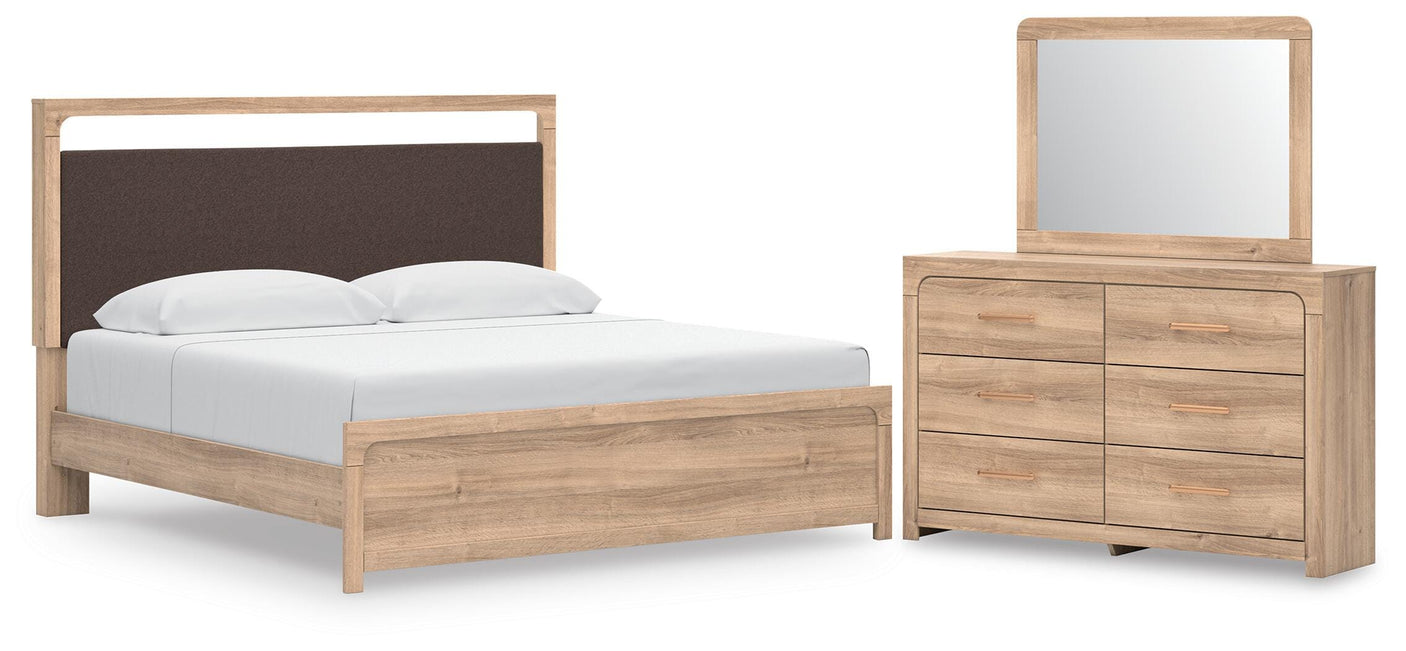 Kinlanni Upholstered Platform Bed Bedroom Set