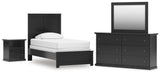 Maribel Panel Bed Bedroom Set