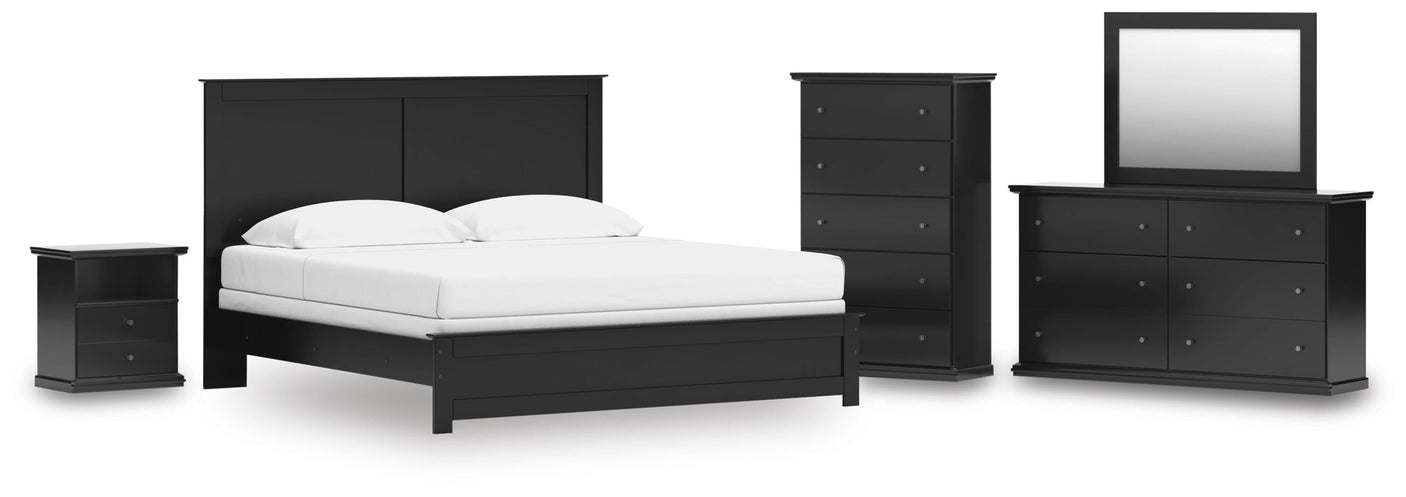 Maribel Panel Bed Bedroom Set