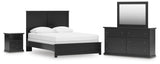 Maribel Panel Bed Bedroom Set