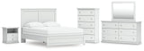 Bostwick Shoals Panel Bed Bedroom Set