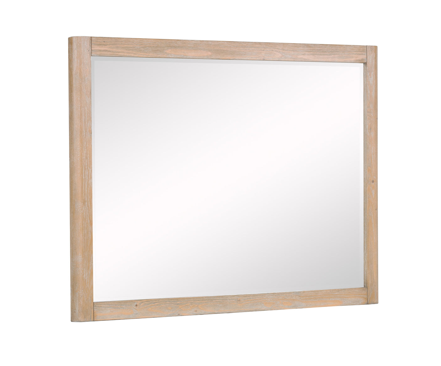 Kara Dresser Mirror-Cerused Natural