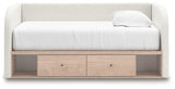 Shapella Upholstered Day Bed with Storage