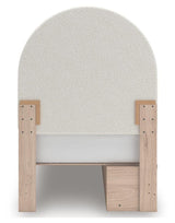 Shapella Upholstered Panel Bed with Storage
