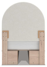 Shapella Upholstered Panel Bed with Storage