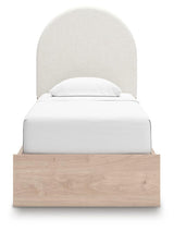 Shapella Upholstered Panel Bed with Storage