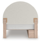Shapella Upholstered Panel Bed with Storage