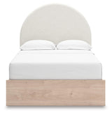 Shapella Upholstered Panel Bed with Storage