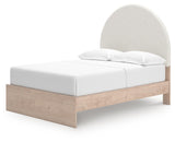 Shapella Upholstered Panel Bed
