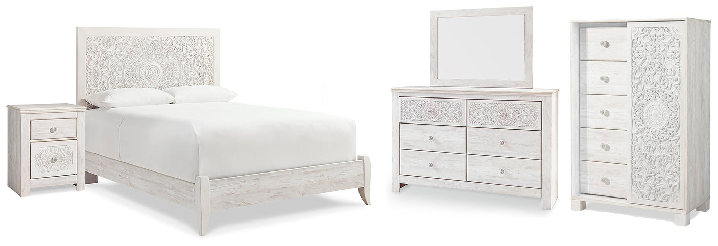 Paxberry Panel Bed Bedroom Set