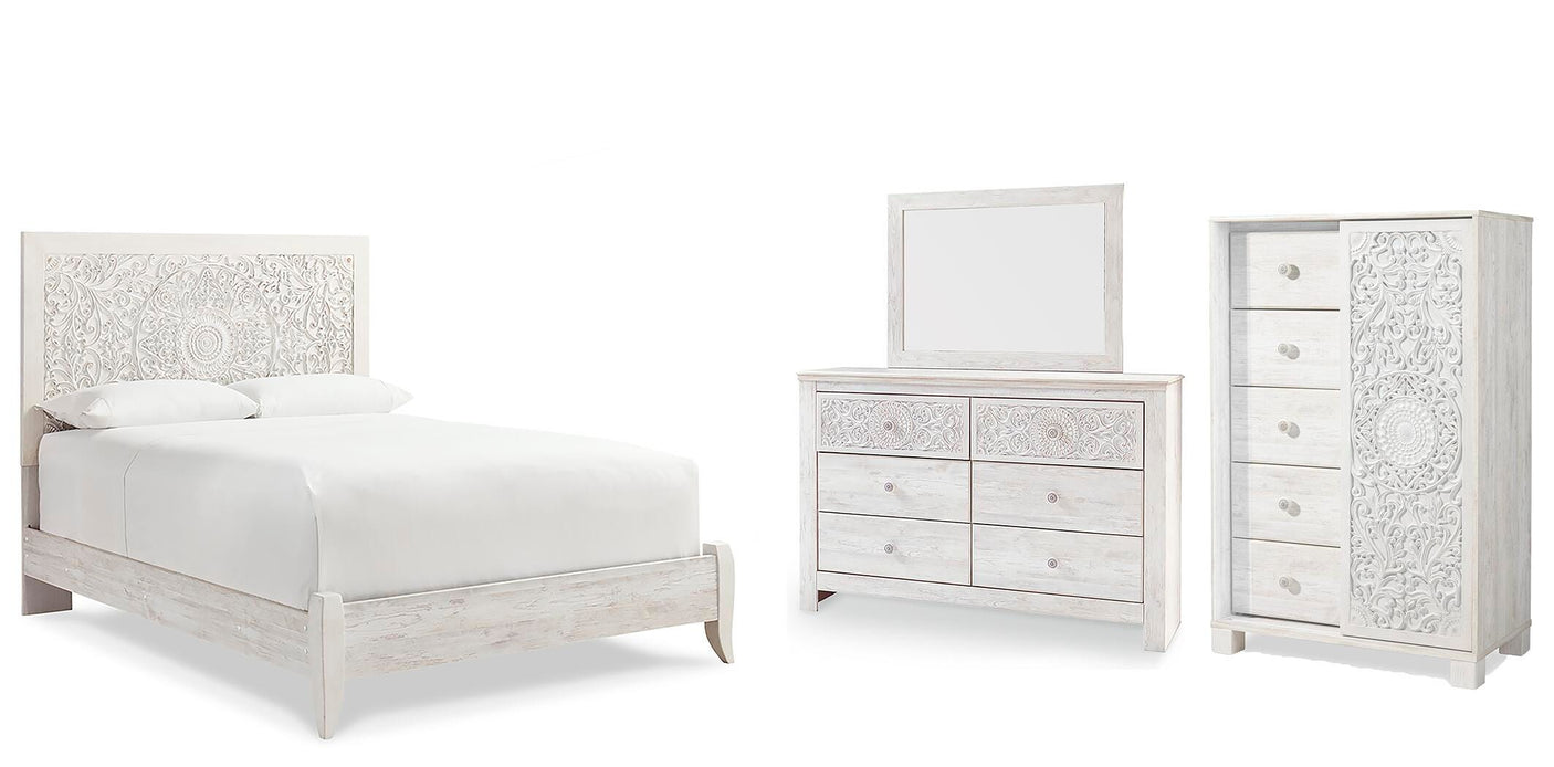 Paxberry Panel Bed Bedroom Set