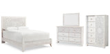 Paxberry Panel Bed Bedroom Set