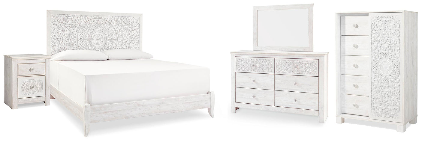 Paxberry Panel Bed Bedroom Set