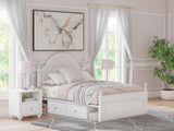Maylilly Upholstered Panel Storage Bed