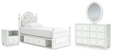 Kozlani Upholstered Panel Storage Bed Bedroom Set
