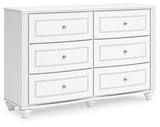 Maylilly Six Drawer Dresser
