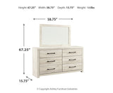 Cambeck Dresser and Mirror