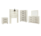 Cambeck Panel Headboard Bed Bedroom Set