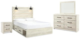 Cambeck Panel Bed Bedroom Set