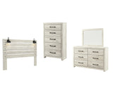 Cambeck Panel Headboard Bed Bedroom Set
