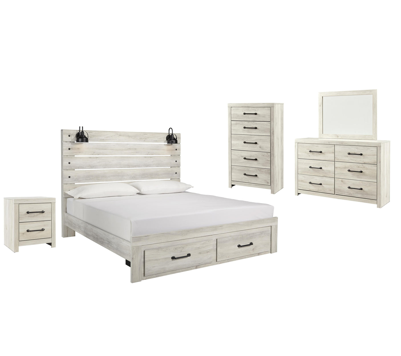 Cambeck Panel Bed Bedroom Set