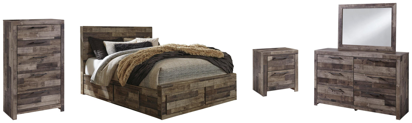 Derekson Panel Bed Bedroom Set