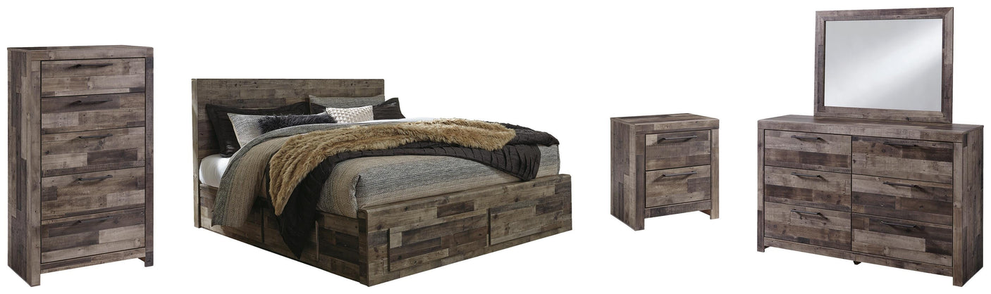 Derekson Panel Bed Bedroom Set