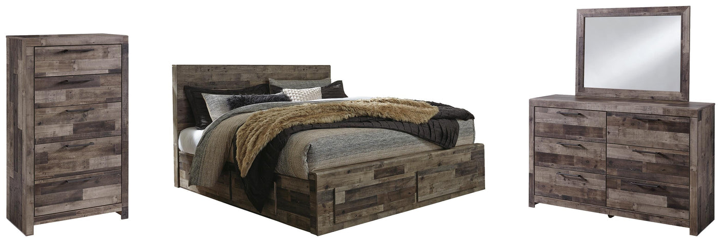 Derekson Panel Bed Bedroom Set
