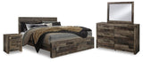 Derekson Panel Bed Bedroom Set